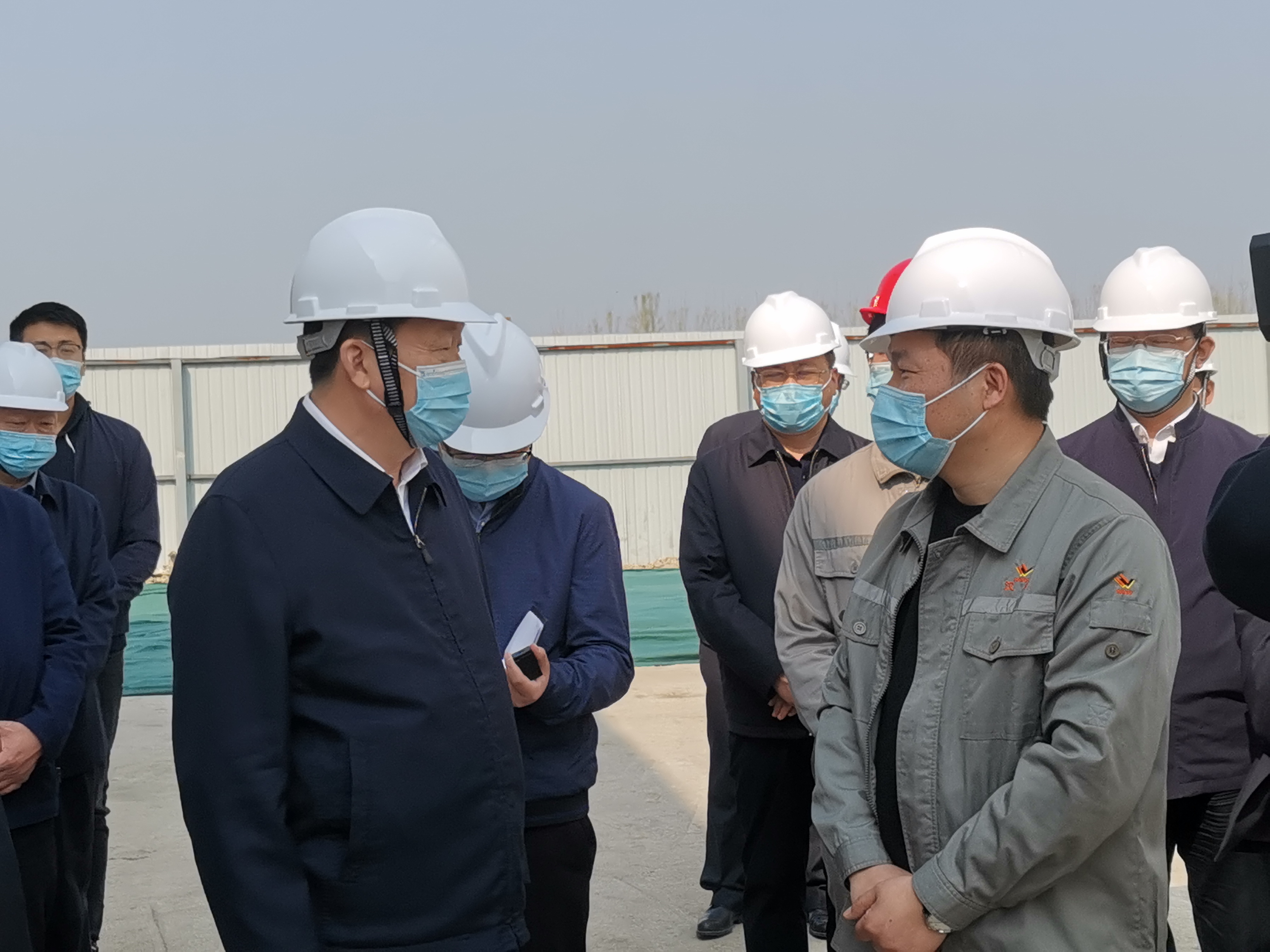 周乃翔省長赴漢威集團督導調研疫情防控和安全生產工作